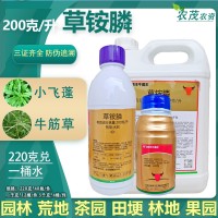 瑞德丰牛魔王除草剂200克/升草铵膦胺磷果园农药小飞蓬牛筋草杂草